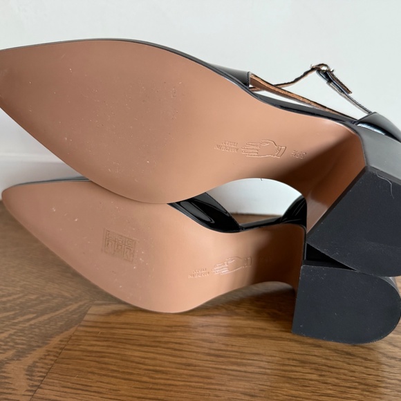 NOMASEI The Office Pumps- Black patent shoes size 40 - Picture 3 of 5